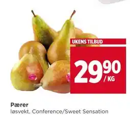 Meny Pærer, NOK 29.9 tilbud