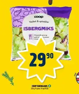 Coop Prix COOP ISBERGMIKS, NOK 29.9 tilbud