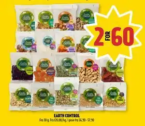 Coop Prix EARTH CONTROL, NOK 60 tilbud