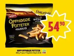 Coop Prix HOPP OPPHØGDE POTTETER, NOK 54.9 tilbud
