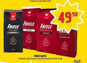 FRIELE KAFFE, NOK 49.9