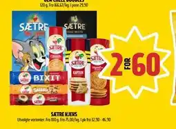 Coop Prix SÆTRE KJEKS, NOK 60 tilbud