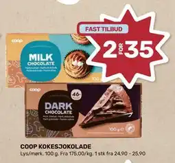 Matkroken COOP KOKESJOKOLADE, NOK 35 tilbud