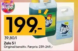 Gigaboks Zalo 5 l, NOK 199 tilbud