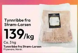 Gigaboks Tynnribbe fra Strøm-Larsen, NOK 139 tilbud