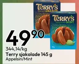 Gigaboks Terry sjokolade 145 g, NOK 49.9 tilbud