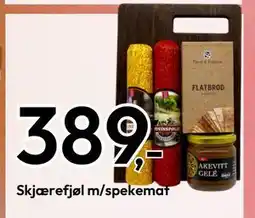 Gigaboks Skjærefjøl m/spekemat, NOK 389 tilbud