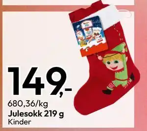 Gigaboks Julesokk 219 g, NOK 149 tilbud