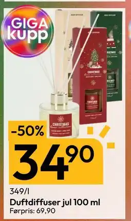 Gigaboks Duftdiffuser jul 100 ml, NOK 34.9 tilbud