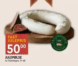 Coop Mega JULEPØLSE, NOK 50 tilbud