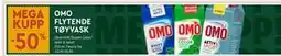 Coop Mega OMO FLYTENDE TØYVASK tilbud