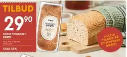 Coop Mega COOP YOGHURTBRØD, NOK 29.9 tilbud