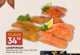Coop Mega LAKSEPORSJON, NOK 34.9 tilbud