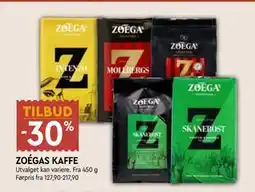 Coop Mega ZOÉGAS KAFFE tilbud