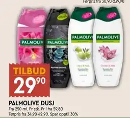 Coop Mega PALMOLIVE DUSJ, NOK 29.9 tilbud