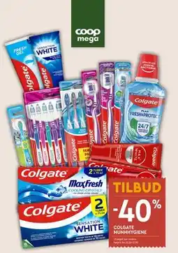 Coop Mega COLGATE MUNNHYGIENE tilbud