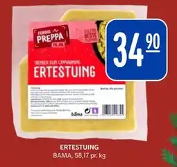 Rema 1000 ERTESTUING, NOK 34.9 tilbud
