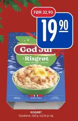Rema 1000 RISGRØT, NOK 19.9 tilbud