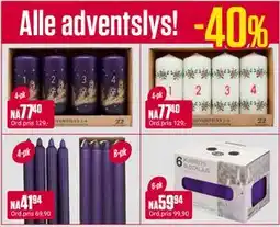 Europris Alle adventslys! tilbud
