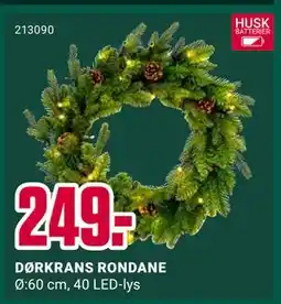 Europris DØRKRANS RONDANE, NOK 249 tilbud