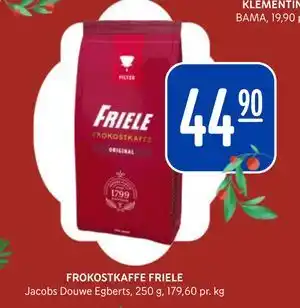 FROKOSTKAFFE FRIELE, NOK 44.9