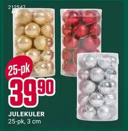 Europris JULEKULER, NOK 39.9 tilbud