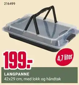 Europris LANGPANNE, NOK 199 tilbud