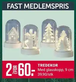 Europris TREDEKOR, Medlemspris tilbud