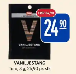 Rema 1000 VANILJESTANG, NOK 24.9 tilbud