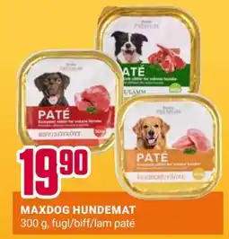 Europris MAXDOG HUNDEMAT, NOK 19.9 tilbud