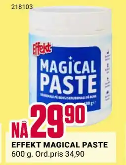 Europris EFFEKT MAGICAL PASTE, NOK 29.9 tilbud