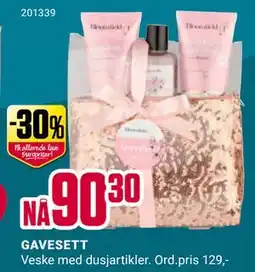 Europris GAVESETT, NOK 90.3 tilbud