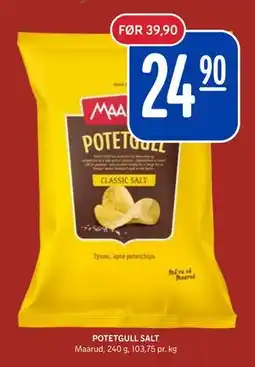 Rema 1000 POTETGULL SALT, NOK 24.9 tilbud