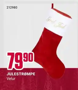 Europris JULESTRØMPE, NOK 79.9 tilbud