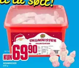 Europris SKUMNISSER, NOK 69.9 tilbud