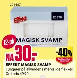 Europris EFFEKT MAGISK SVAMP., NOK 30 tilbud