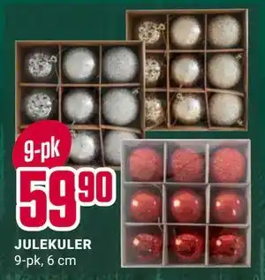 Europris JULEKULER, NOK 59.9 tilbud