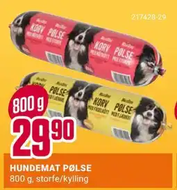 Europris HUNDEMAT PØLSE, NOK 29.9 tilbud