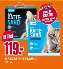 Europris MAXCAT KATTESAND., NOK 119 tilbud