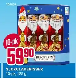 Europris SJOKOLADENISSER, NOK 59.9 tilbud
