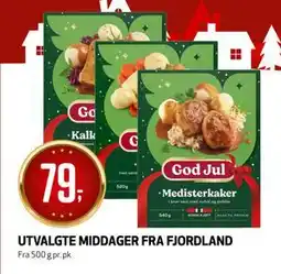 Bunnpris UTVALGTE MIDDAGER FRA FJORDLAND, NOK 79 tilbud