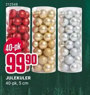Europris JULEKULER, NOK 99.9 tilbud
