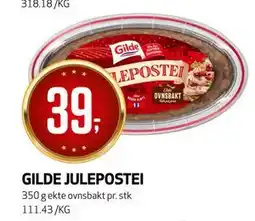 Bunnpris GILDE JULEPOSTEI, NOK 39 tilbud