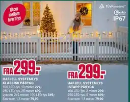 Europris HAFJELL SYSTEMLYS KLASSISK PÅBYGG tilbud