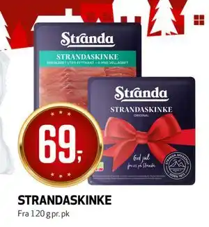 Bunnpris STRANDASKINKE, NOK 69 tilbud