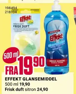 Europris EFFEKT GLANSEMIDDEL tilbud
