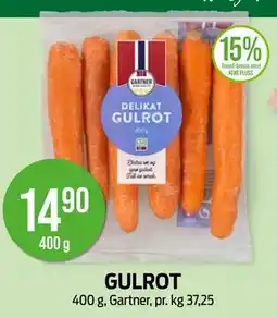 Kiwi GULROT, NOK 14.9 tilbud