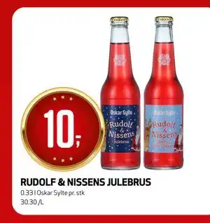 RUDOLF & NISSENS JULEBRUS, NOK 10