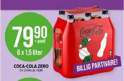 Kiwi COCA-COLA ZERO, NOK 79.9 tilbud