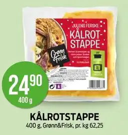 Kiwi KÅLROTSTAPPE, NOK 24.9 tilbud
